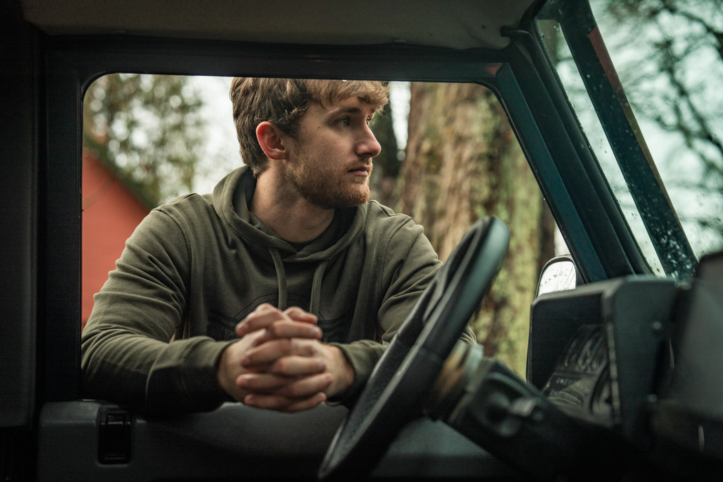 On Point huvtröja - Pine green – Seeland