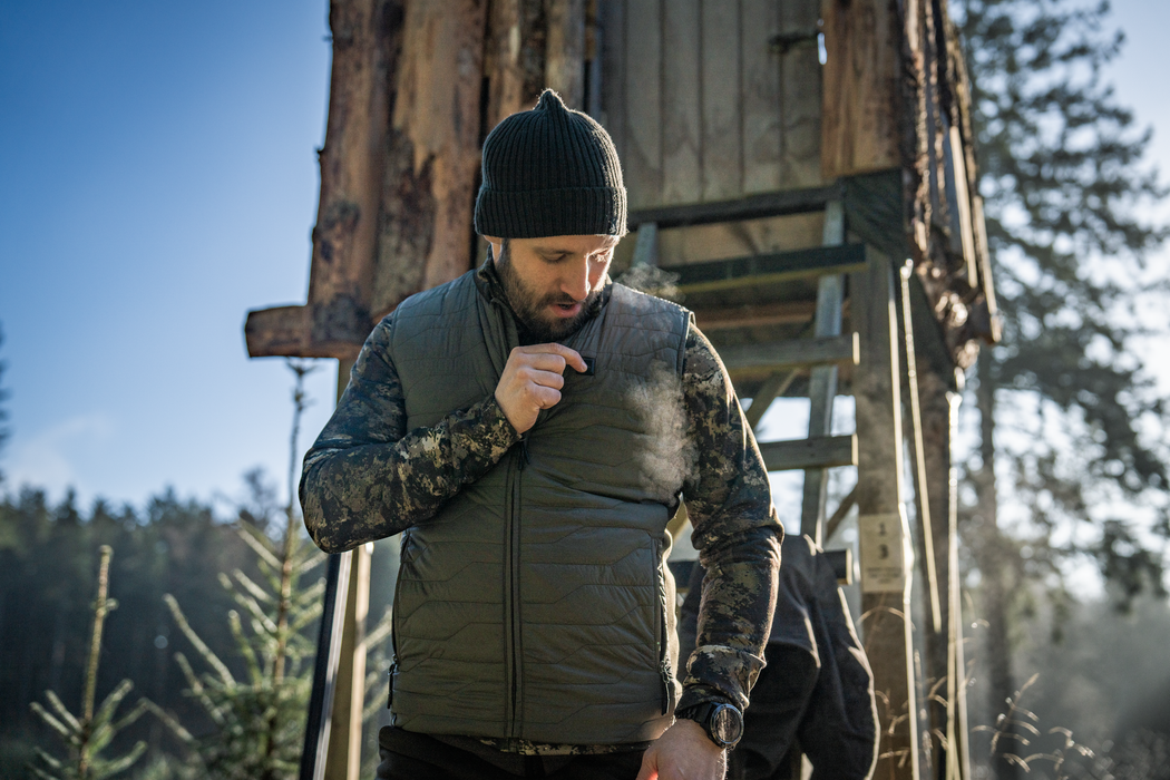 Värmeväst Grape leaf – Seeland