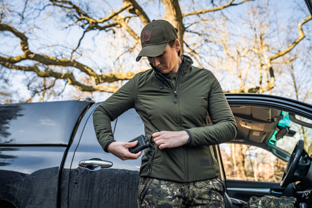 Aia Heat Jacka Pine green – Seeland