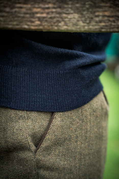 Pine V-ringad tröja - Merlot – Seeland