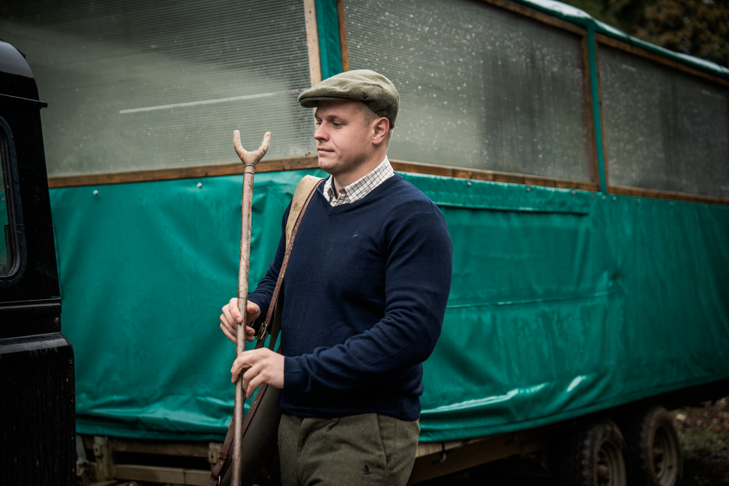 Pine V-ringad tröja - Merlot – Seeland