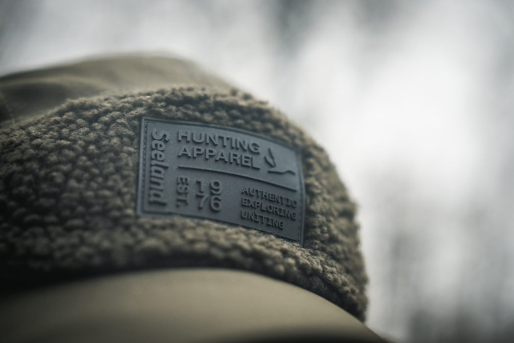 Teddy vikbar keps - Pine green – Pinewood