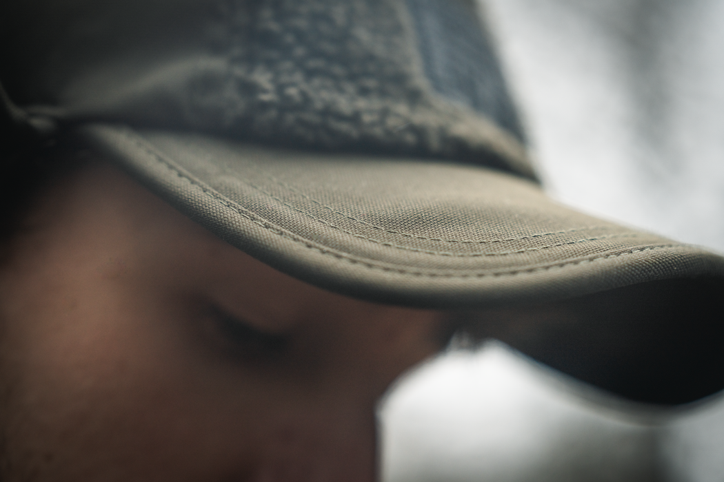 Teddy vikbar keps - Pine green – Pinewood