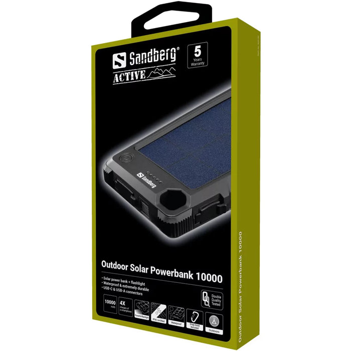 Sol Powerbank 10000mAh - Sandberg