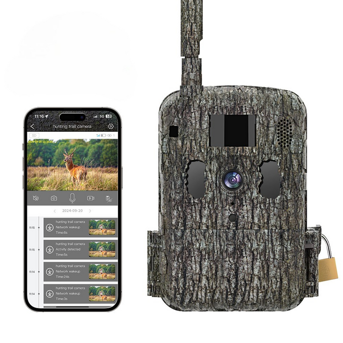 Live 2.0 – Viltkamera inkl. solpanel + App - Senzor