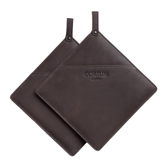 Grytlappar mörkbruna - Corium