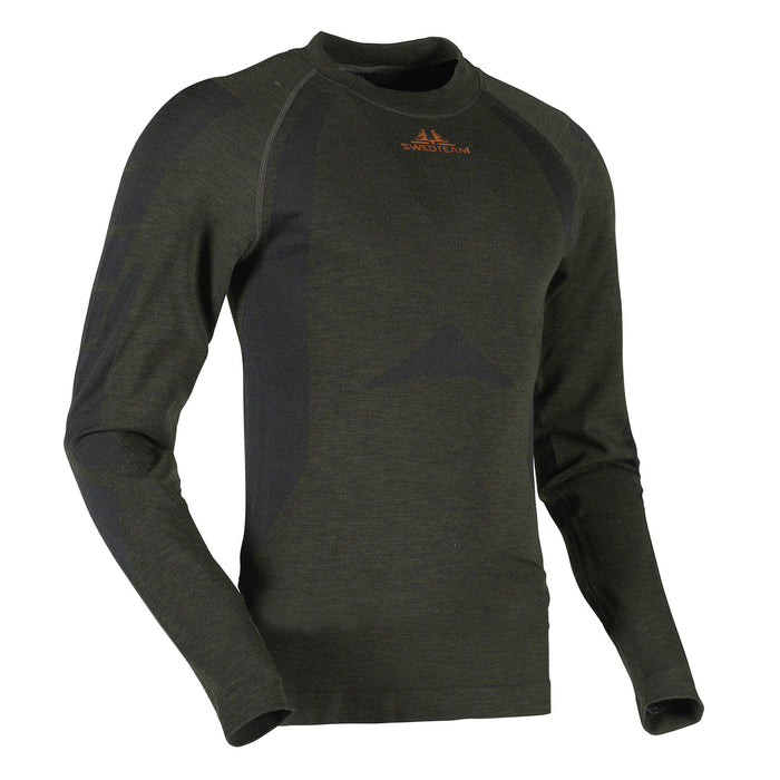 Merino Tech Base Layer Set Hunting Green - Swedteam