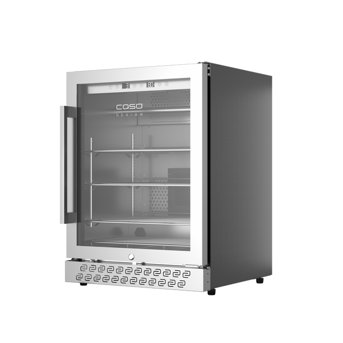 DryAged Master 125, köttmognadsskåp, 125L, rostfritt stål - Caso