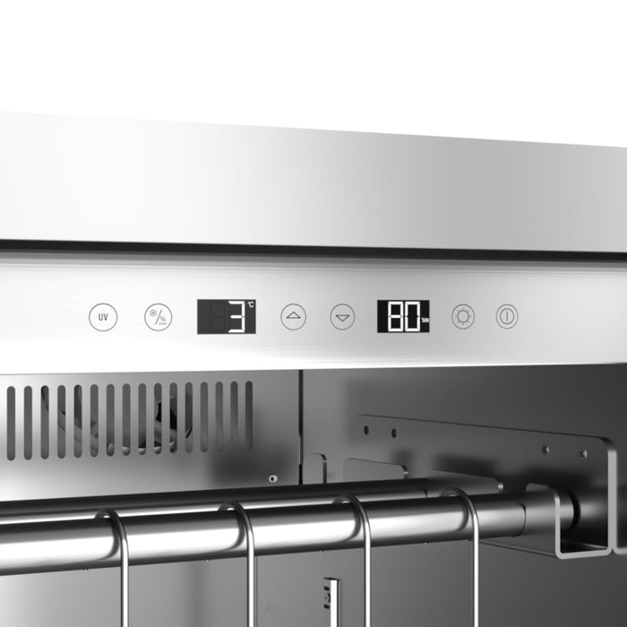 DryAged Master 380 Pro köttmogningsskåp 380L rostfritt stål - Caso