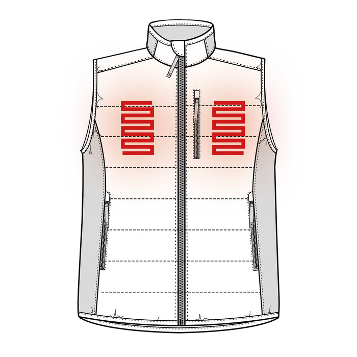 Värme vadderad väst trä - Deerhunter