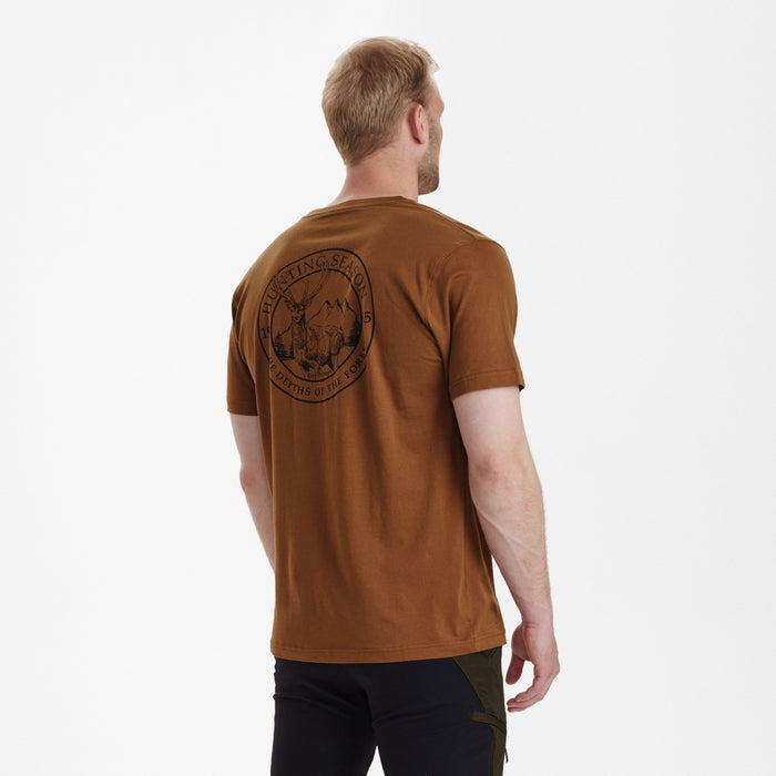 Easton T-shirt Burnt Orange - Deerhunter