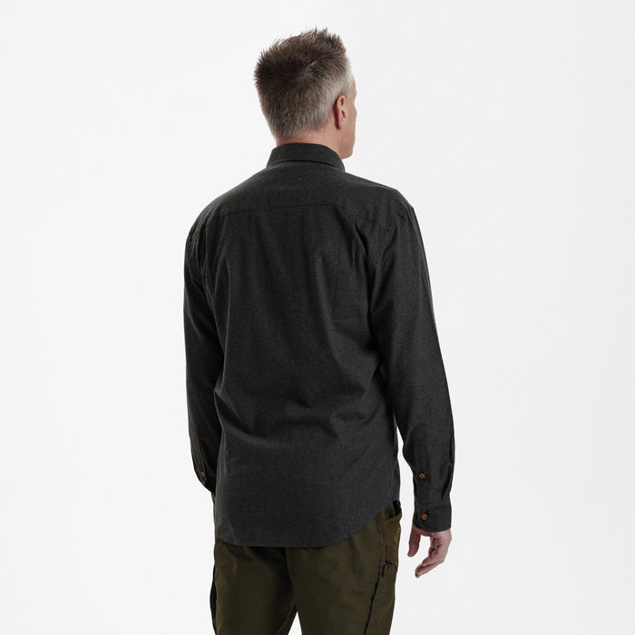 Liam skjorta Black Ink - Deerhunter