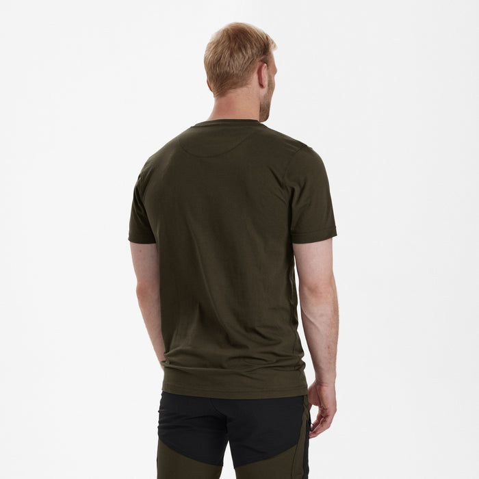 Logotyp T-shirt Fallen Leaf - Deerhunter