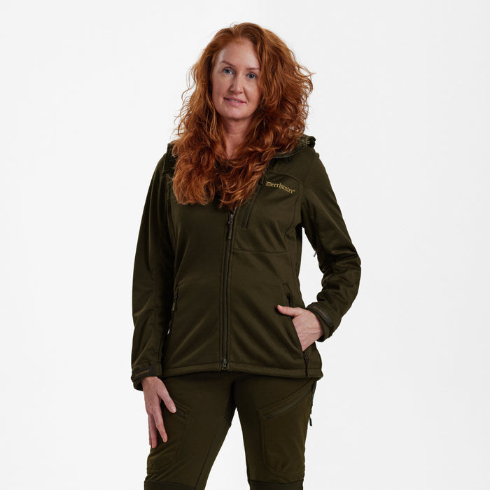 Dam Excape Softshell-jacka Art Green - Deerhunter