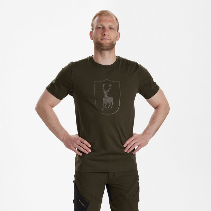 Logotyp T-shirt Fallen Leaf - Deerhunter