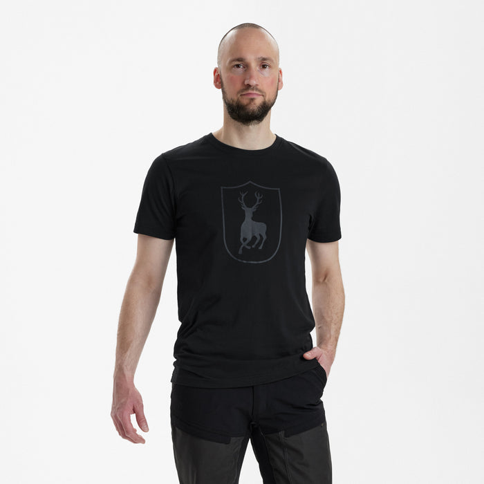 Logotyp T-shirt Svart - Deerhunter