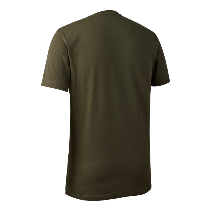 Nolan T-shirt Deep Green - Deerhunter