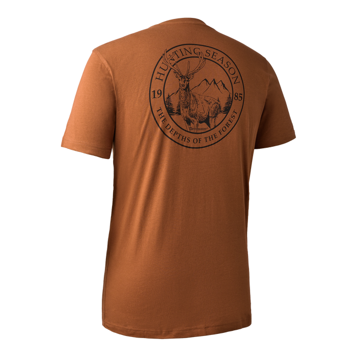 Easton T-shirt Burnt Orange - Deerhunter