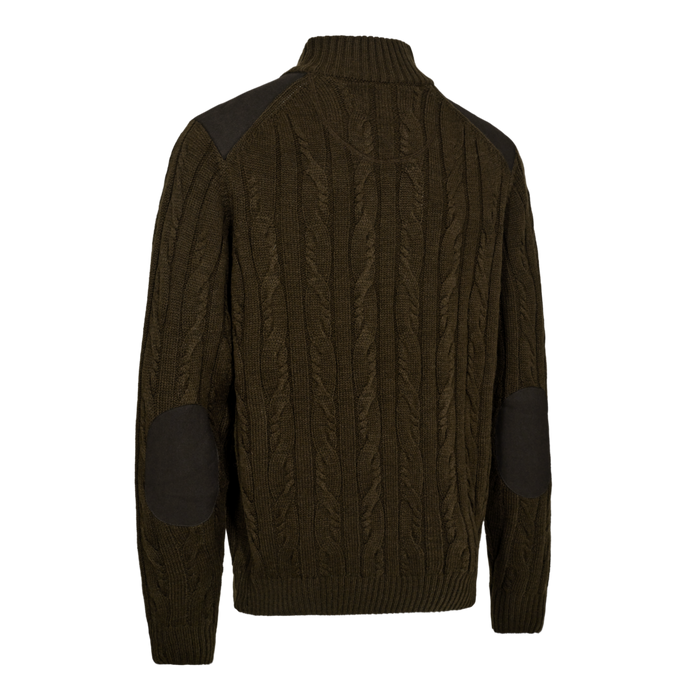 Randall Stickad tröja med dragkedja i halsen Art Green - Deerhunter