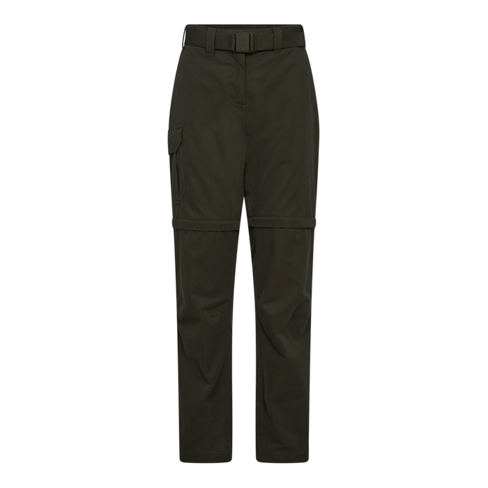 Lady Slogen Zip-Off Bukser Timber - Deerhunter