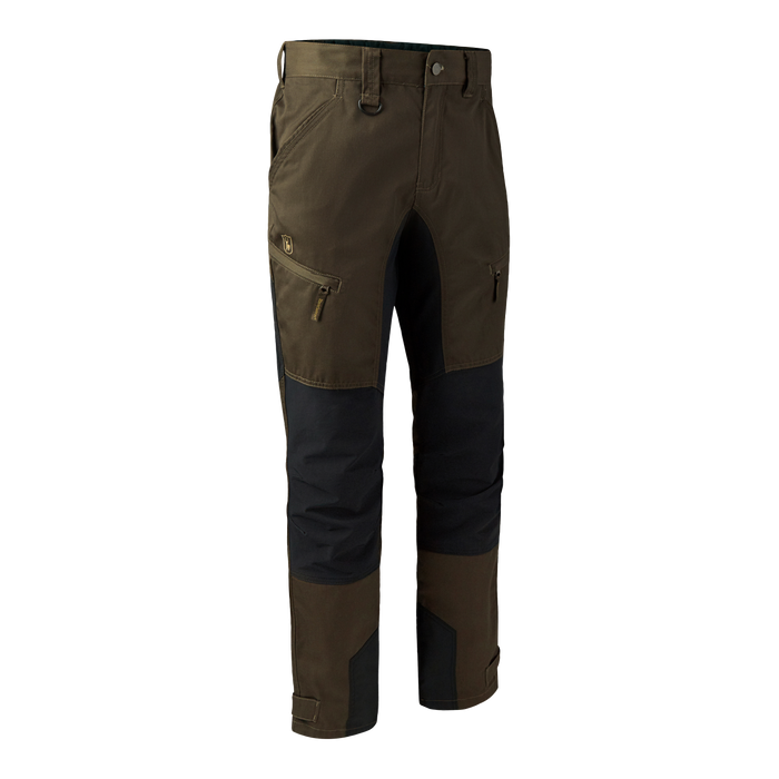 Rogaland Stretchbyxor med kontrast - Kort - Fallen Leaf - Deerhunter