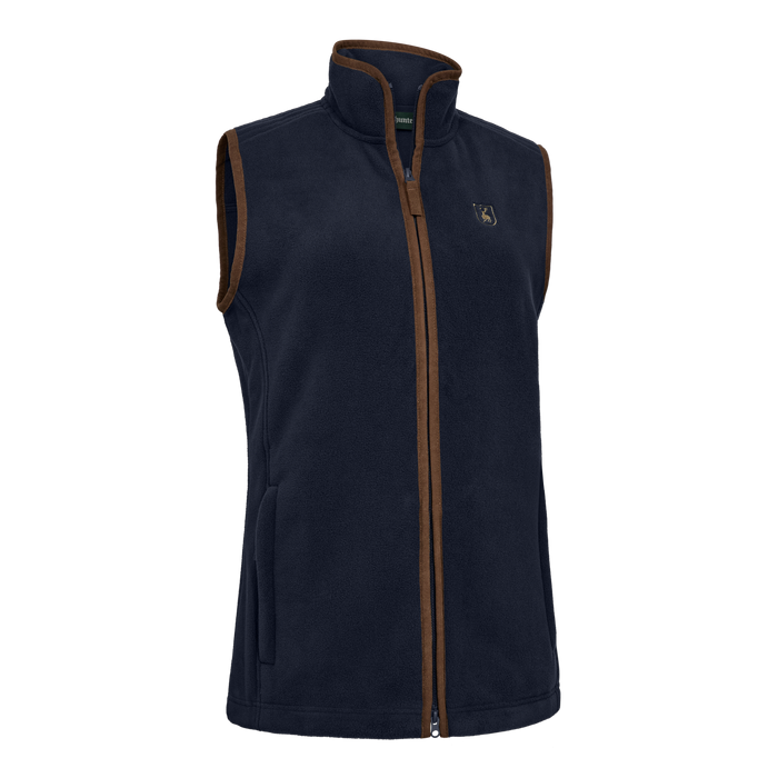 Dam Cumbria Fleeceväst Mörkblå - Deerhunter