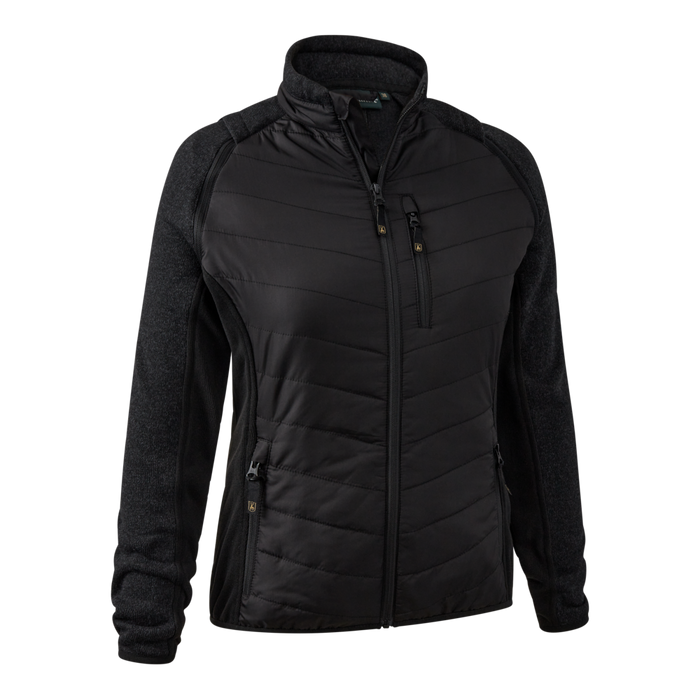 Lady Moor Zip-Off Jakke Svart - Deerhunter