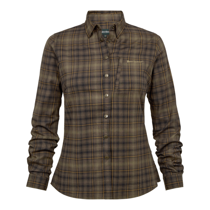 Lady Emery skjorta Green Check - Deerhunter