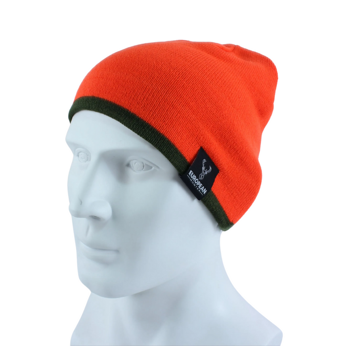 Vändbar jaktmössa Orange/Grön - European Hunter