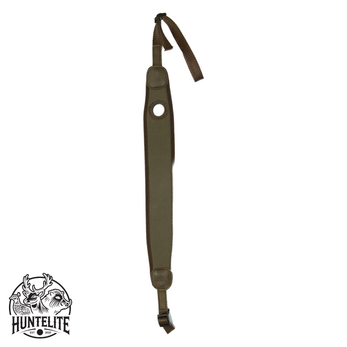 Gevärsrem med tumhål - Grön