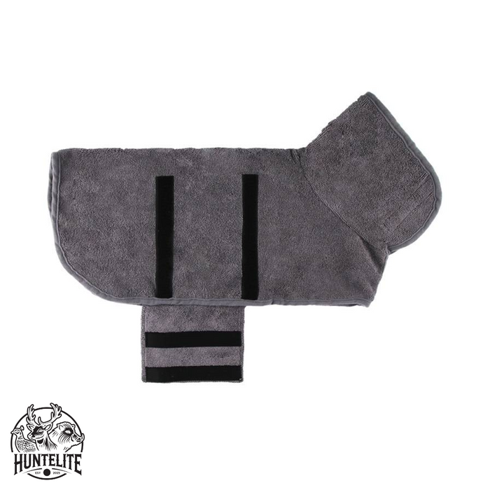 Hundväst Torkväst Torktäcke Grå - HuntElite