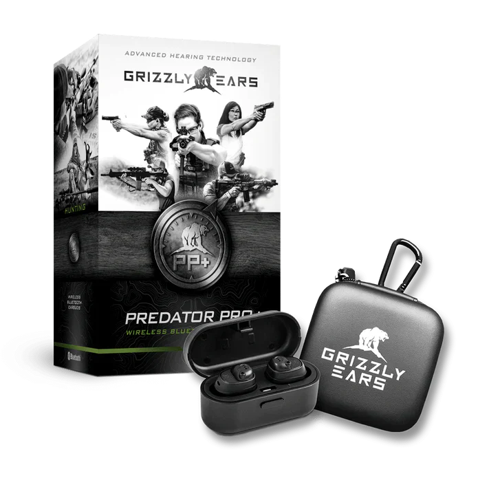 Aktivt hörselskydd Bluetooth in-ear - GRIZZLY EARS