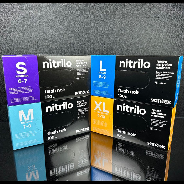 Nitrilhandskar (Svart) kraftiga 4,5 g – 100 st