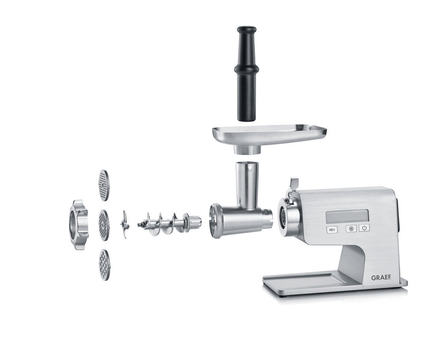 Köttkvarn FW500, 400 W med småkaksinsats - Graef