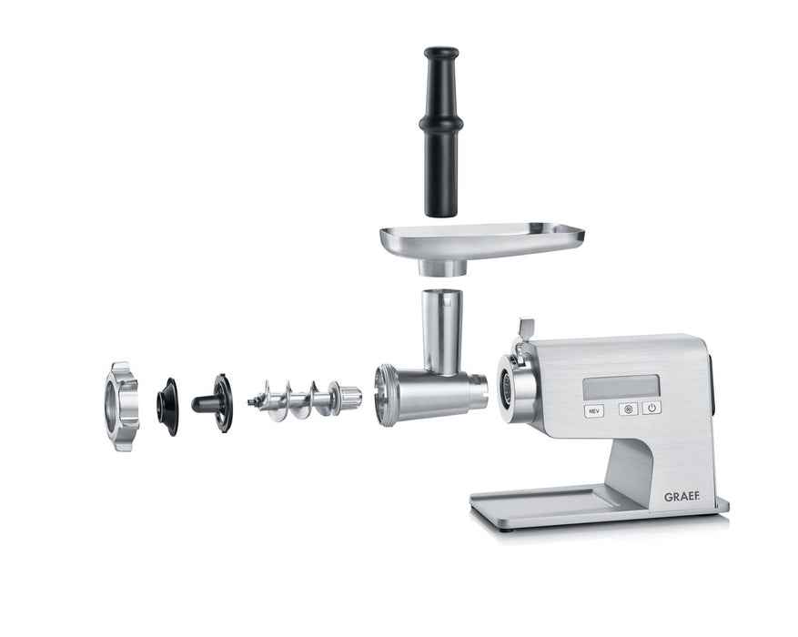 Köttkvarn FW500, 400 W med småkaksinsats - Graef