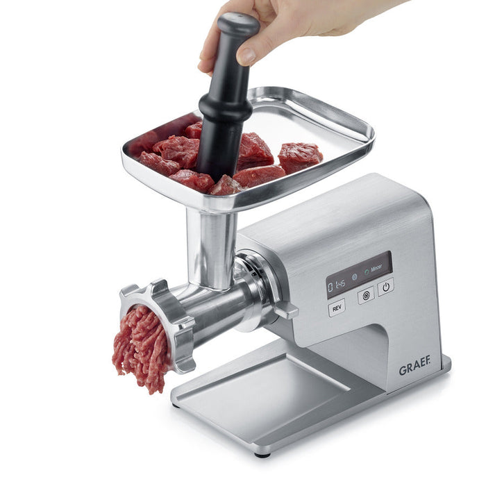 Köttkvarn FW500, 400 W med småkaksinsats - Graef