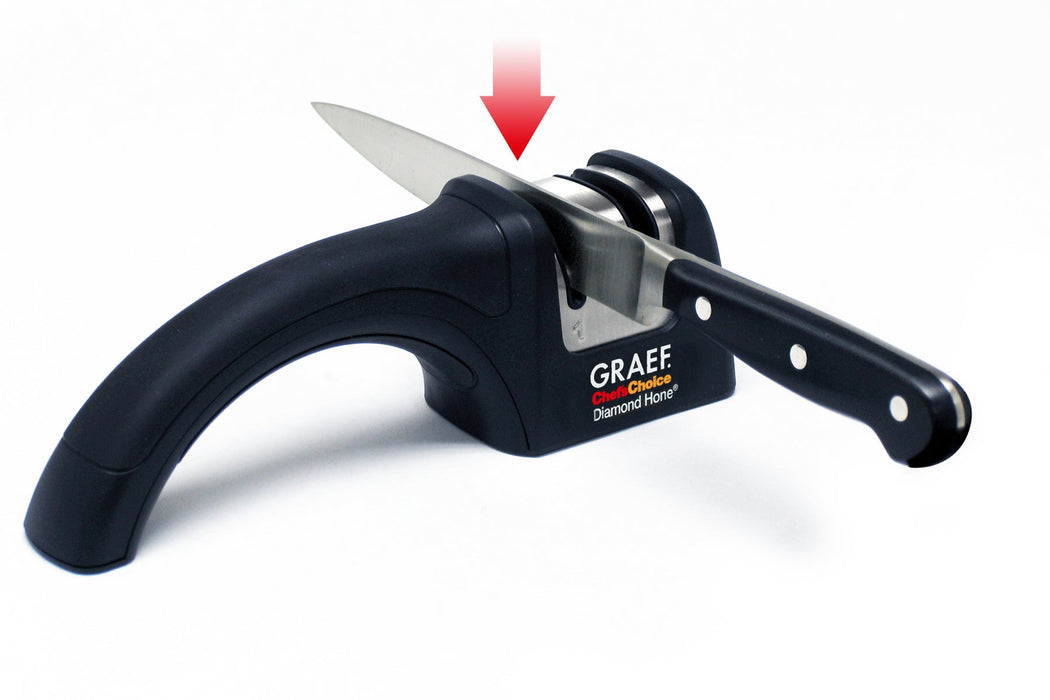 Knivslip PRONTO med diamantskiva 20° slipvinkel - Graef