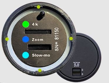 Tactacam ersättningslock bak