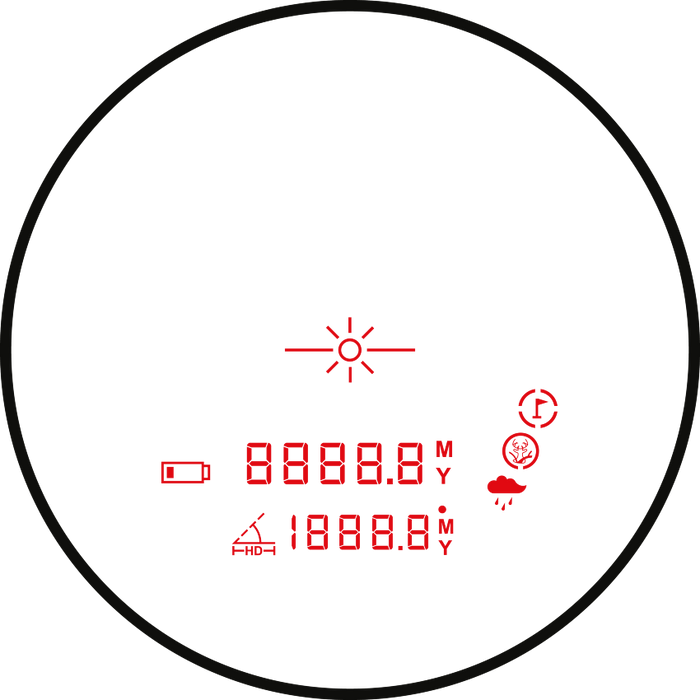 Frontier LRF 10X42 Grön / 10-2300m - Hawke