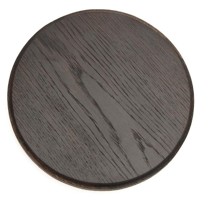 Bänkskiva nr 12 gris Mörk ek Ø 20 cm - Jägarnas val