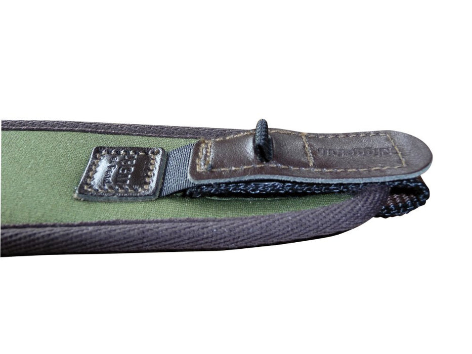 Hagelgevärsrem Brun neopren snabbkoppling - Niggeloh