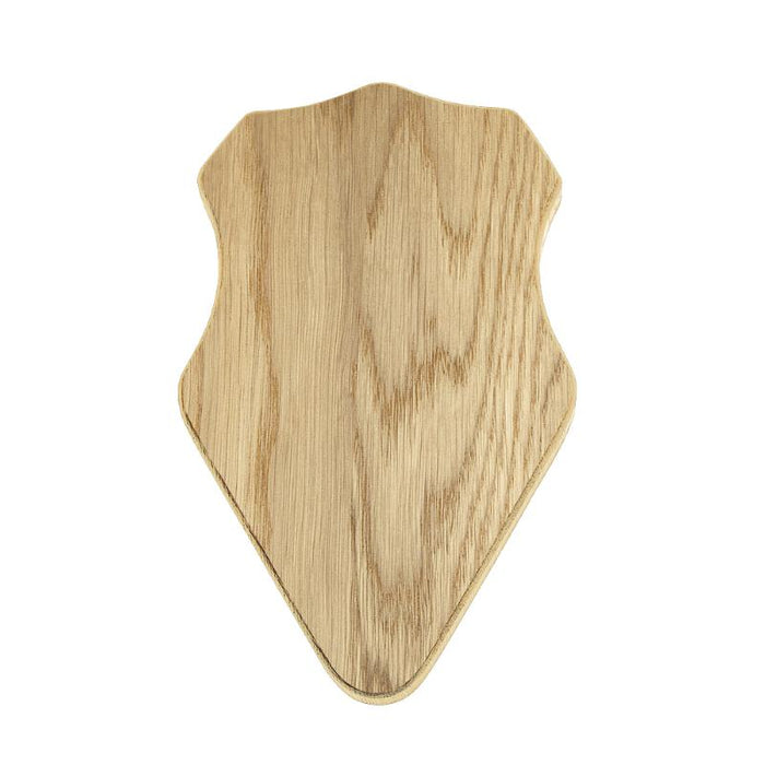 Topplatta nr 9 böjd Ek ljus 18 x 11 - Scandi Plåt