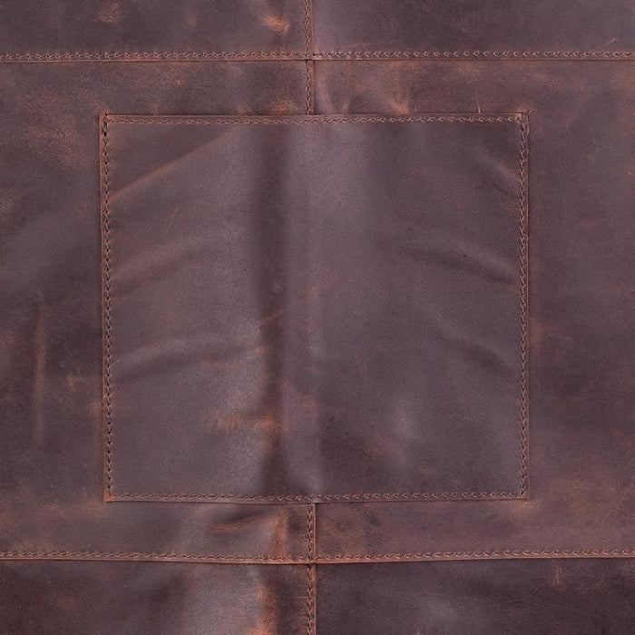 Förkläde i läder cognac - Florens