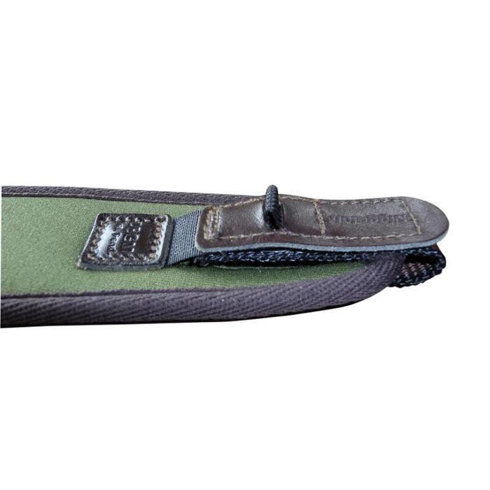 Gevärsrem Grön neopren snabbkoppling - Niggeloh
