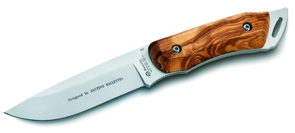 Maserin kniv med olivträhandtag – Maserin