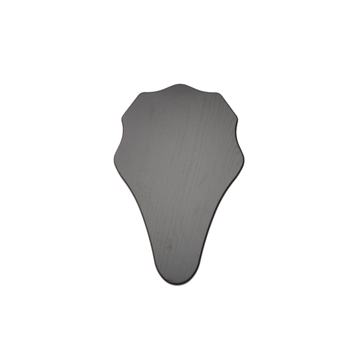 Gevirplatta nr 3 hjort stor Mörk ek 44 x 28 cm - Scandi