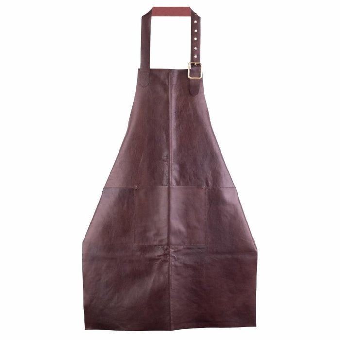 Förkläde i läder cognac - Florens