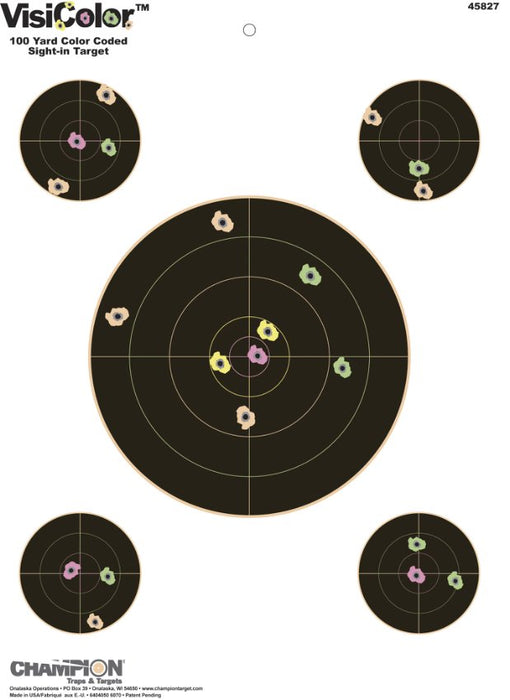 Självmarkerande skjutmål 5-pack