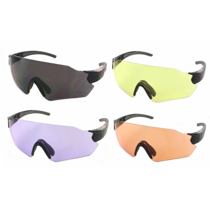 Skyddsglasögon Connect X Set Grå/Orange/Lila/Gul - Evolution Eyewear