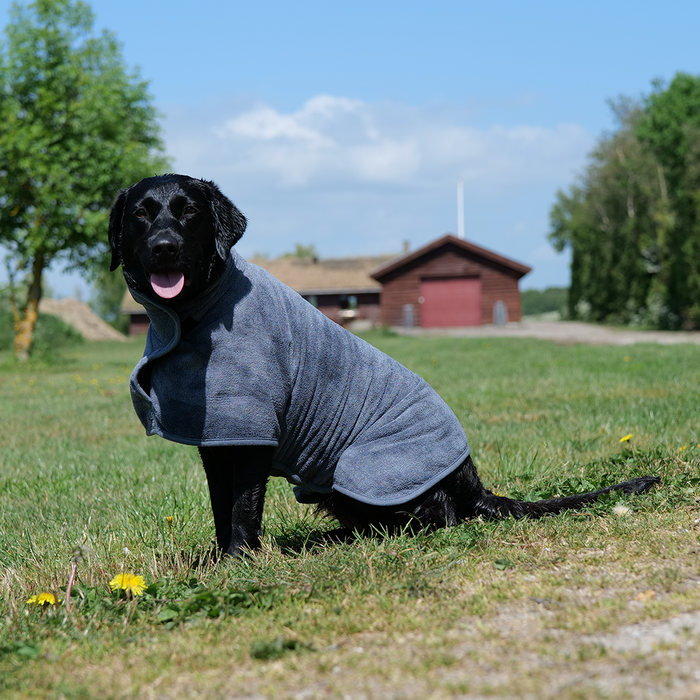 Hundevest - Tørrevest - Tørredækken Grå